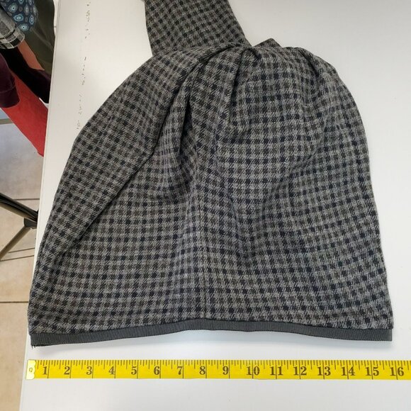 J. Jill Pants Womens Small Petite Ponte Full Leg Checked Pull On Stretch Mid - Picture 8 of 11